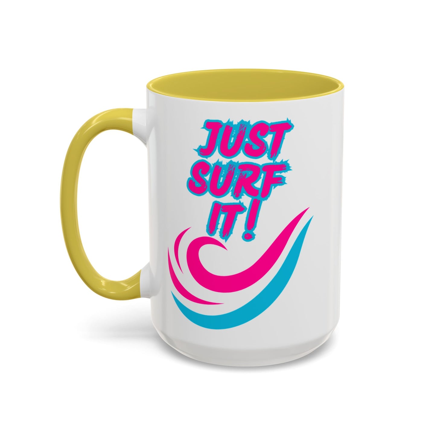 JUST SURF IT! BEACH FREAK© 15 OZ. MUG