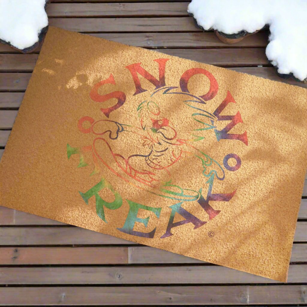 TIE-DYE SNOW FREAK© Doormat