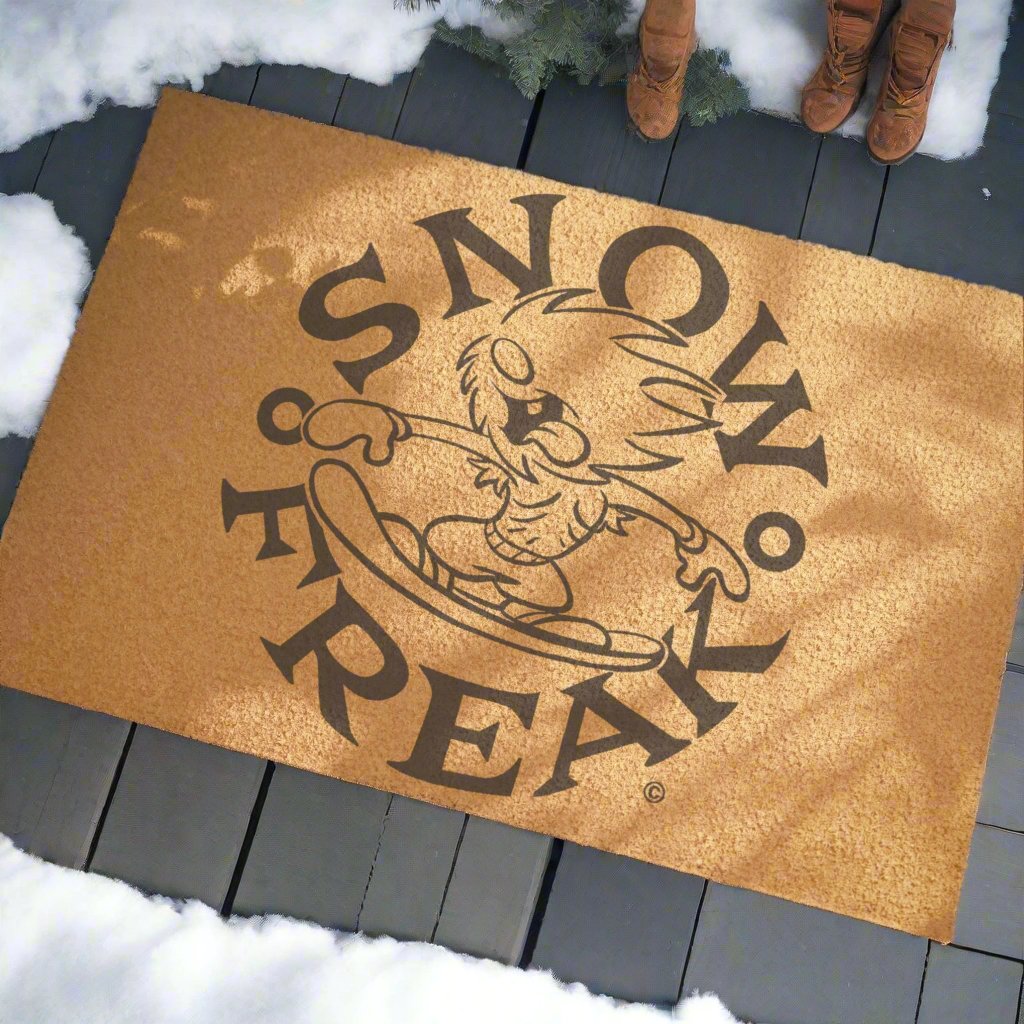 BLACK SNOW FREAK© Doormat