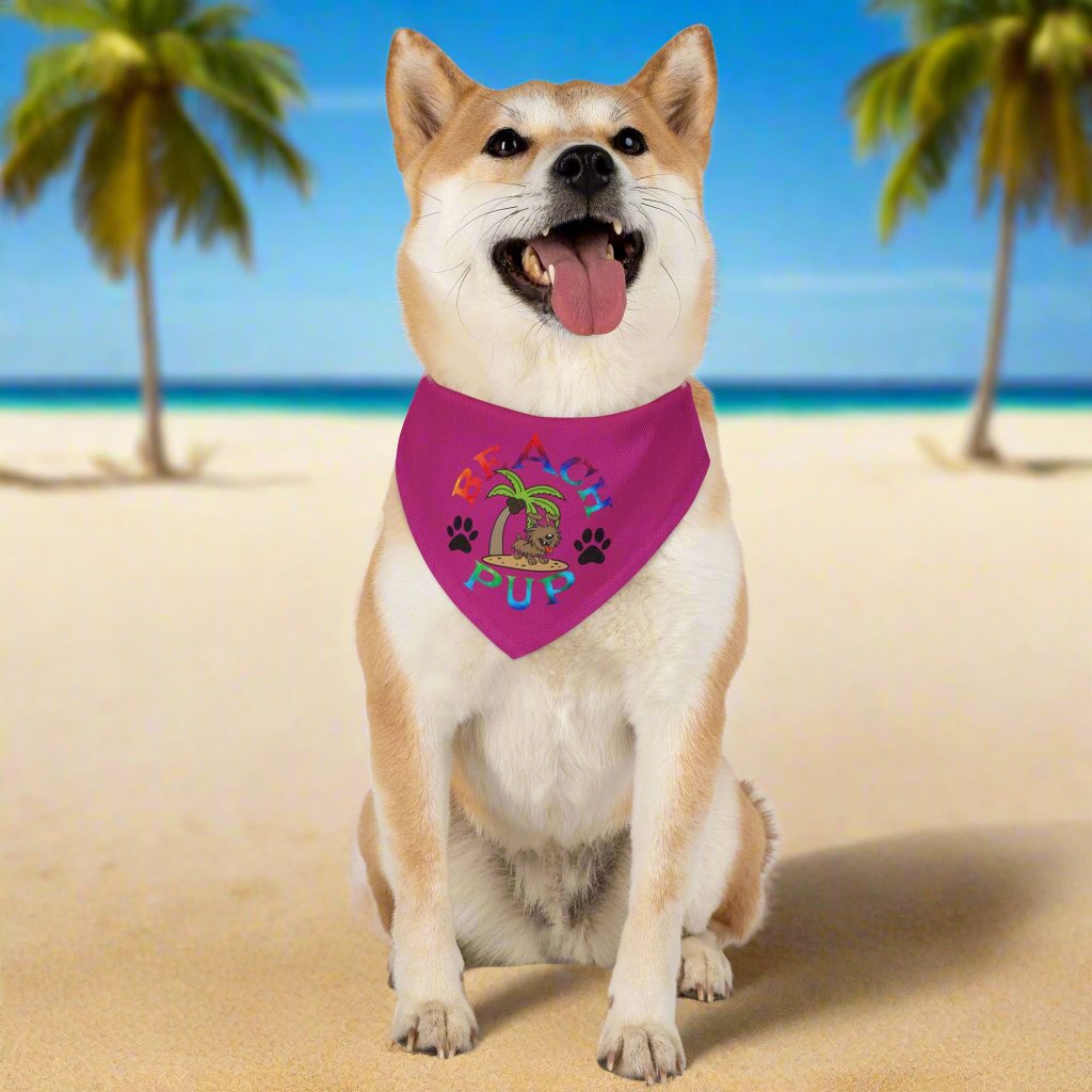 BEACH PUP© Pet Bandana Collar