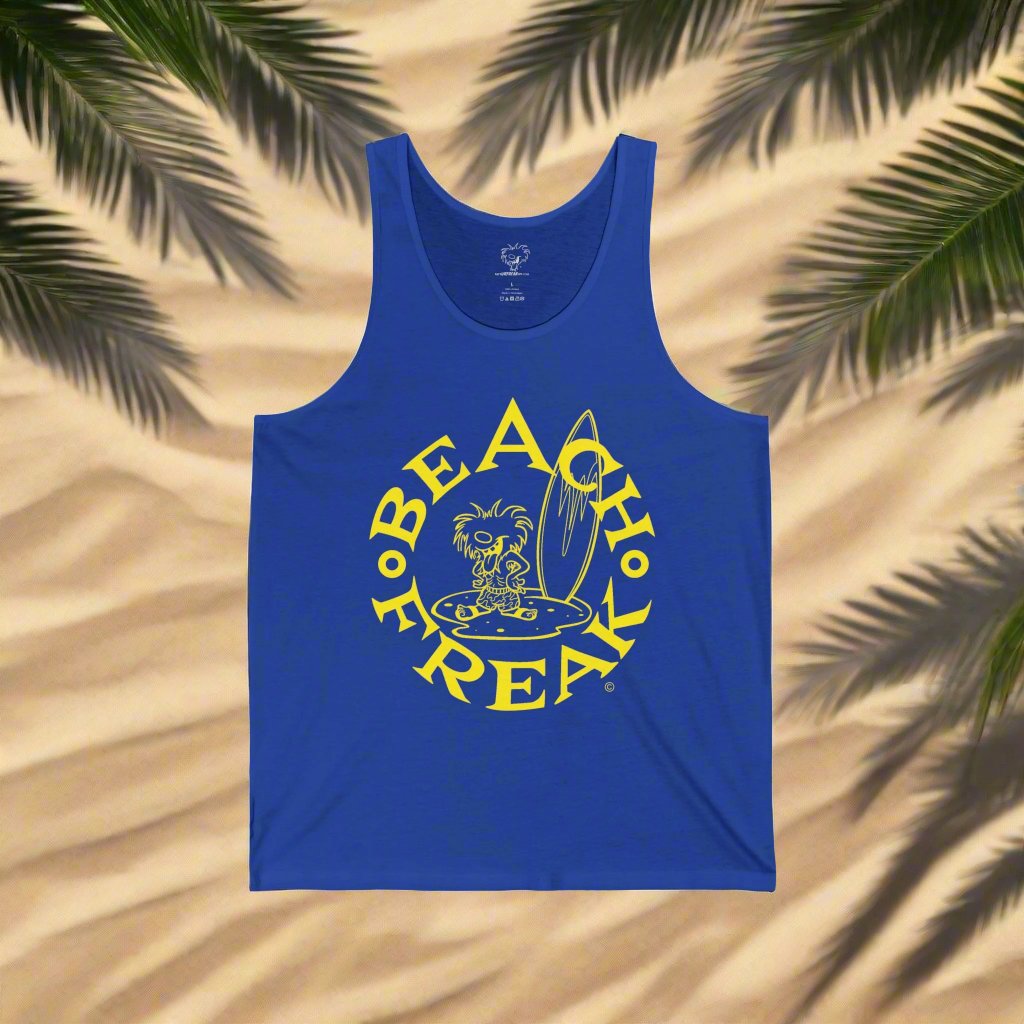 YELLOW BEACH FREAK© JERSEY TANK