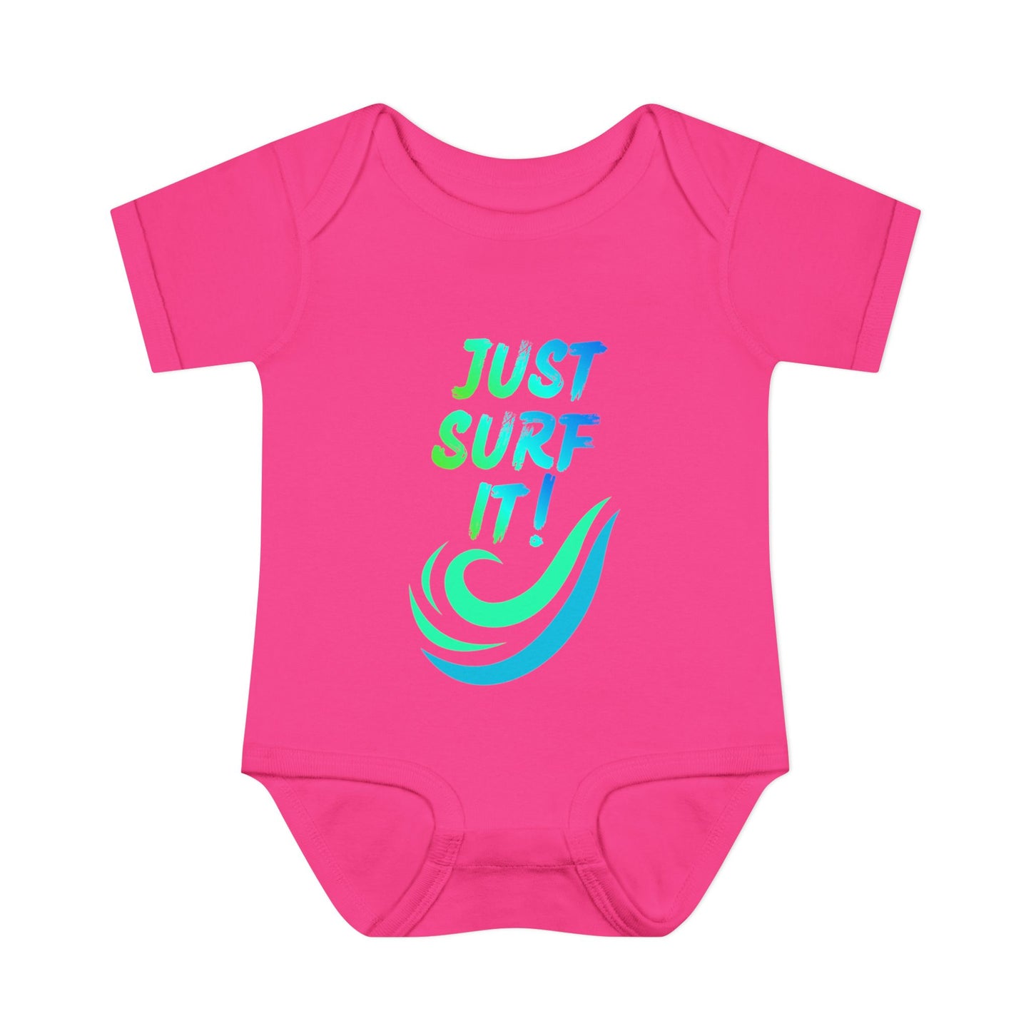 JUST SURF IT! - BEACH FREAK© BABY BODYSUIT