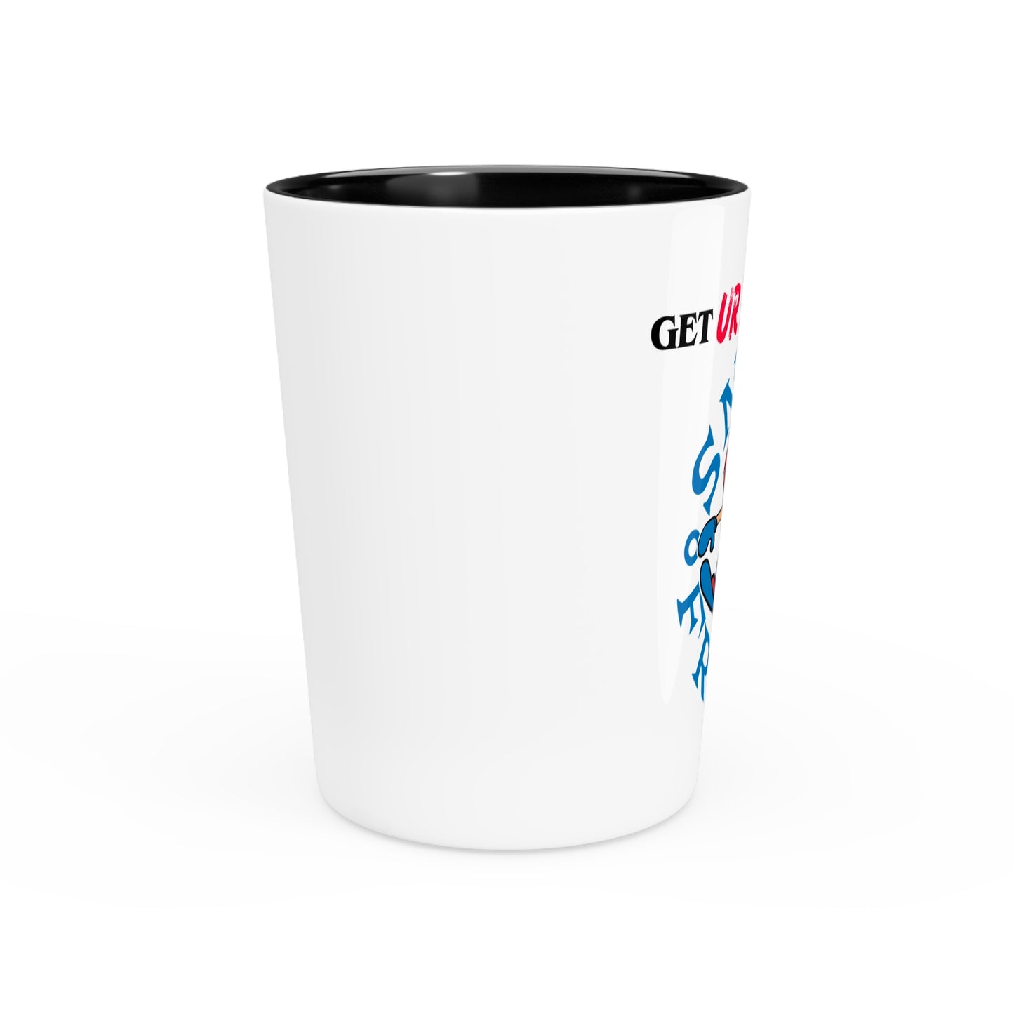 SNOW FREAK© Ceramic Shot Glass - The Original FREAK!