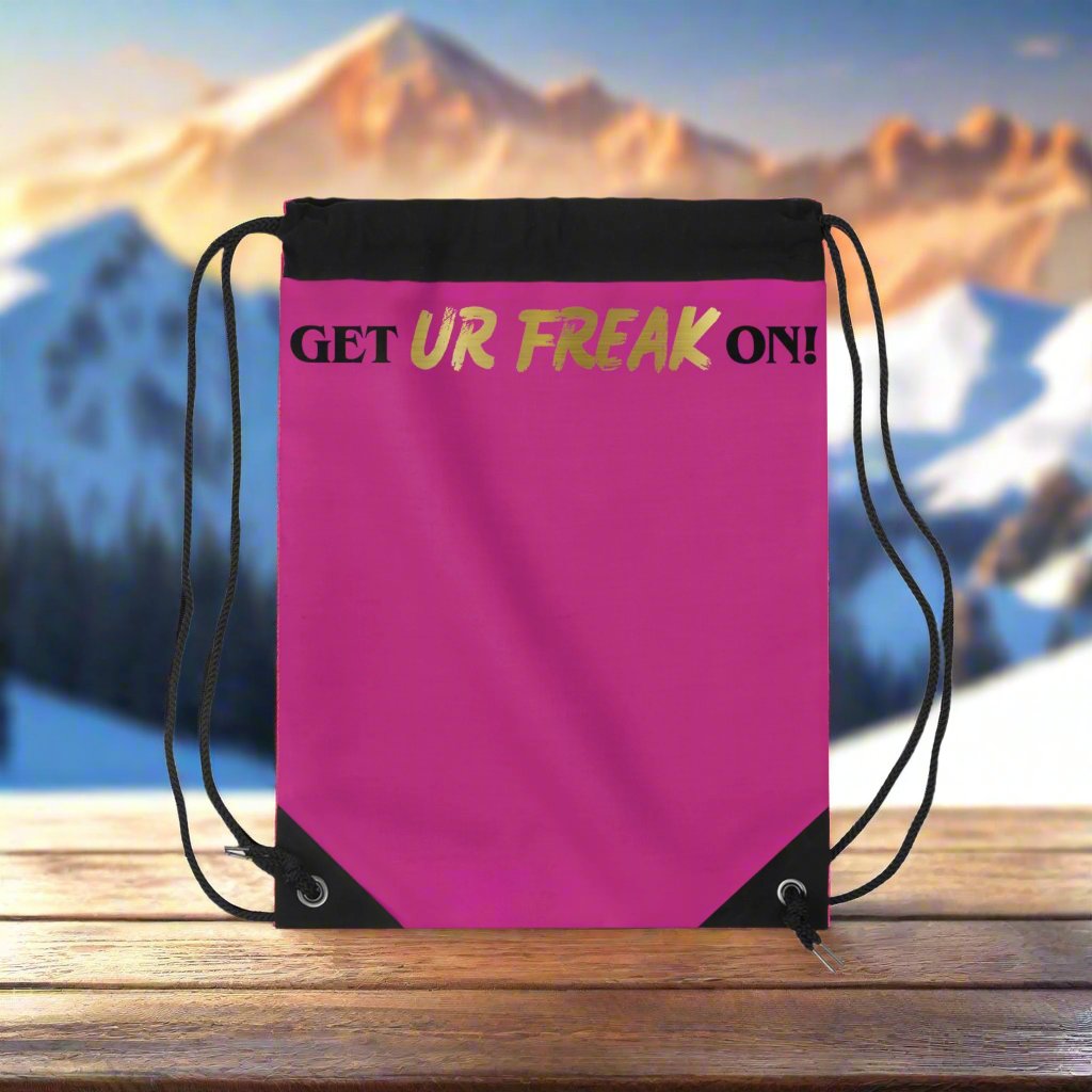 GOLD SNOW FREAK© DRAWSTRING BAG