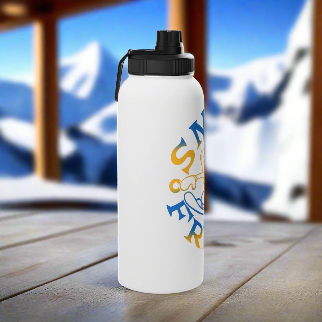 L.A.VIBES SNOW FREAK© Stainless Steel Water Bottle