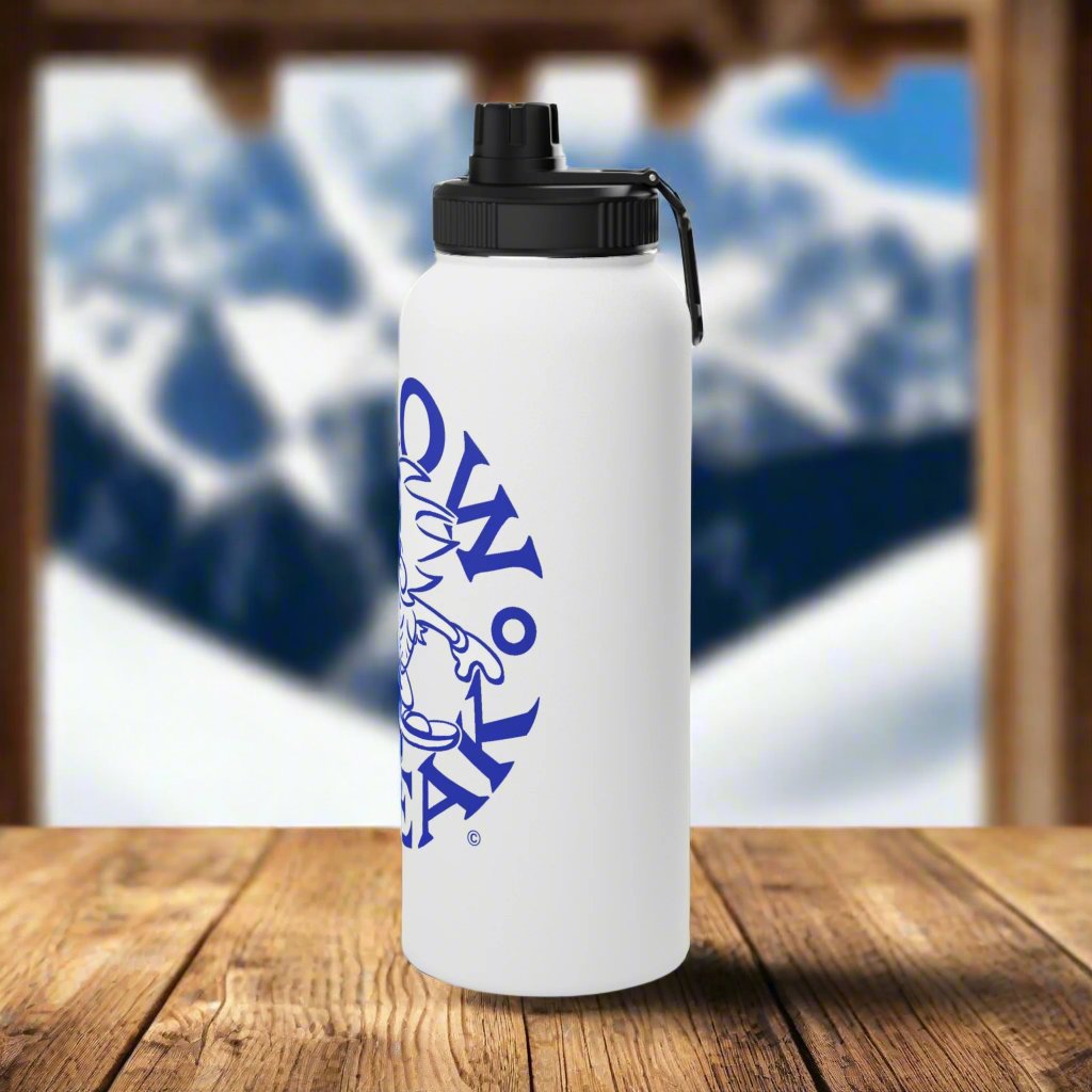 BLUE SNOW FREAK© Stainless Steel Water Bottle