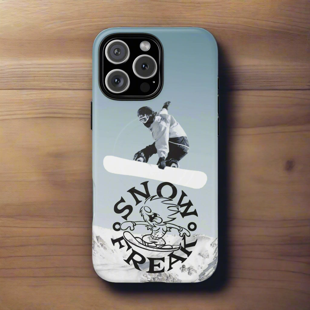 SHREDDIN' THE GNAR SNOW FREAK© Tough Magnetic iPhone Cases