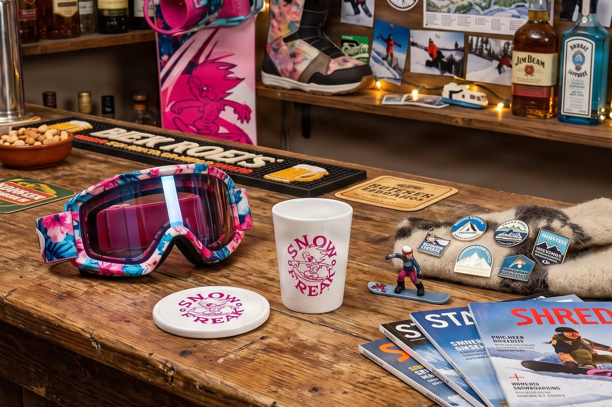 PINK SNOW FREAK© Ceramic Shot Glass