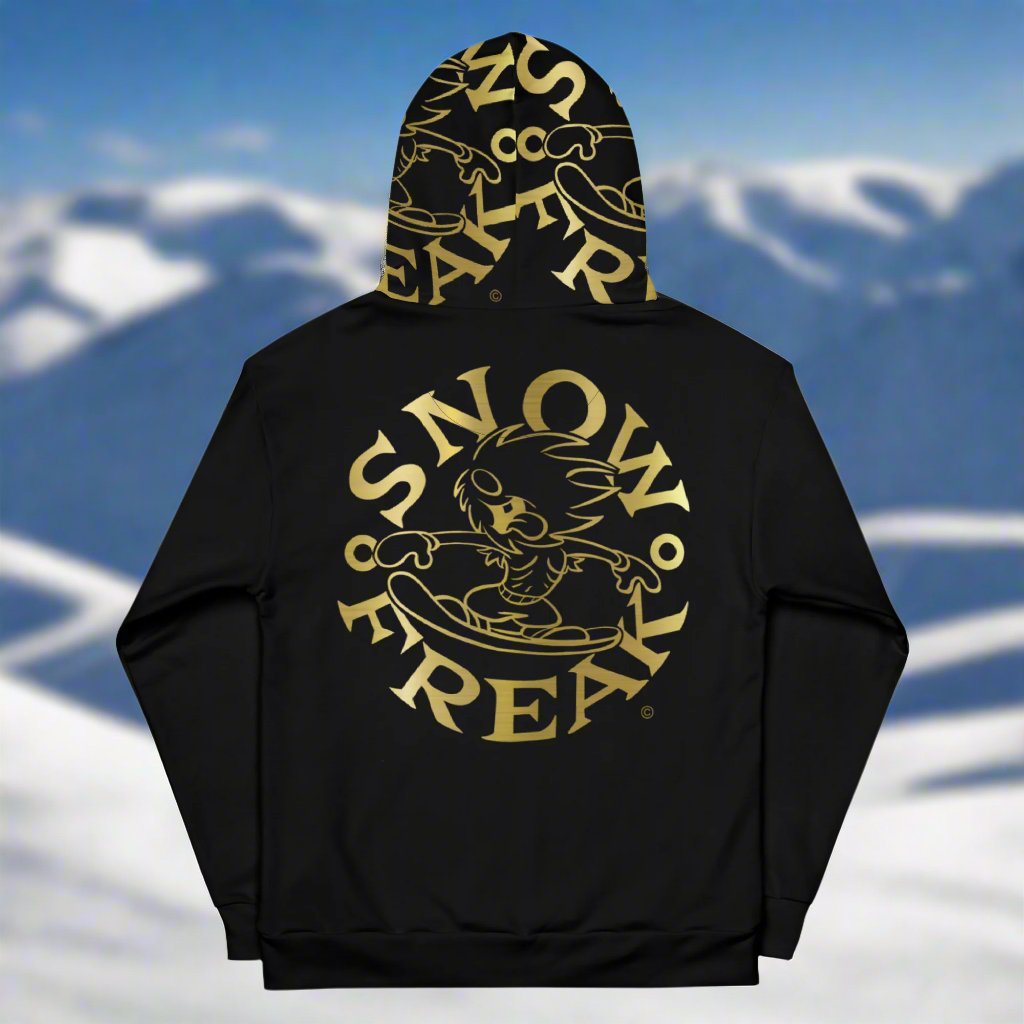 GOLD SNOW FREAK© TRADITIONAL HOODIE