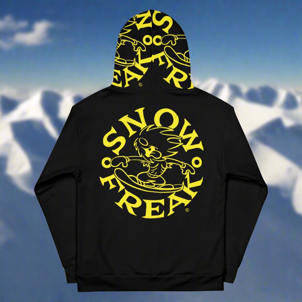 YELLOW SNOW FREAK© TRADITIONAL HOODIE