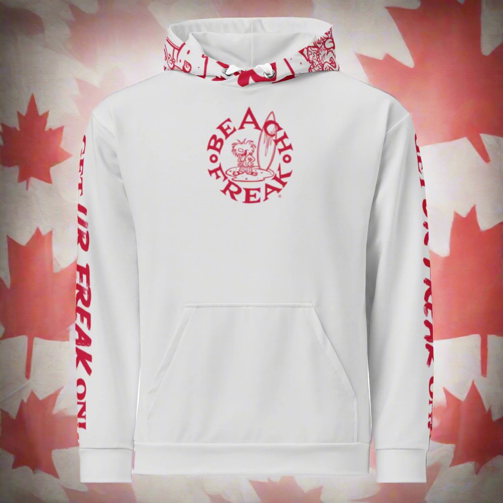 'THE CANUCK' BEACH FREAK© TRADITIONAL PULLOVER HOODIE