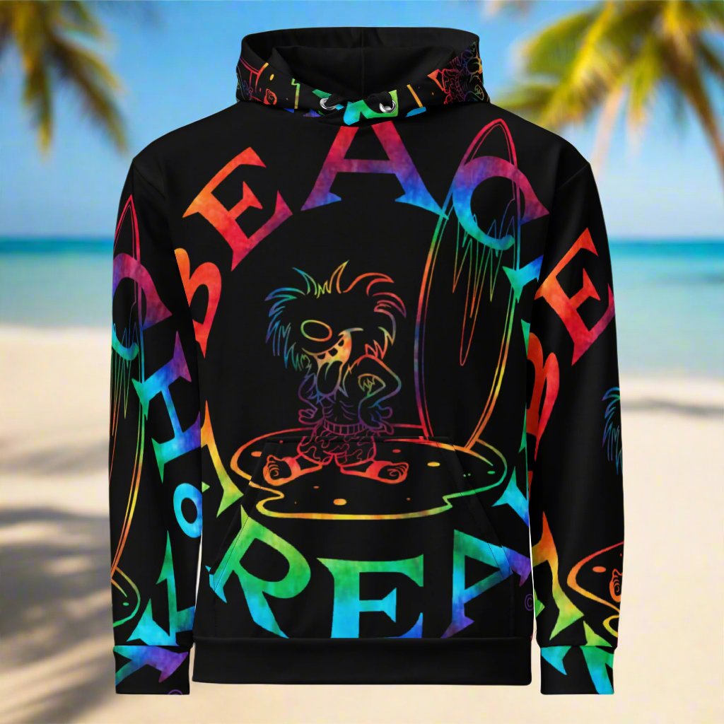 TIE-DYE BEACH FREAK© SPLASH'D© Hoodie
