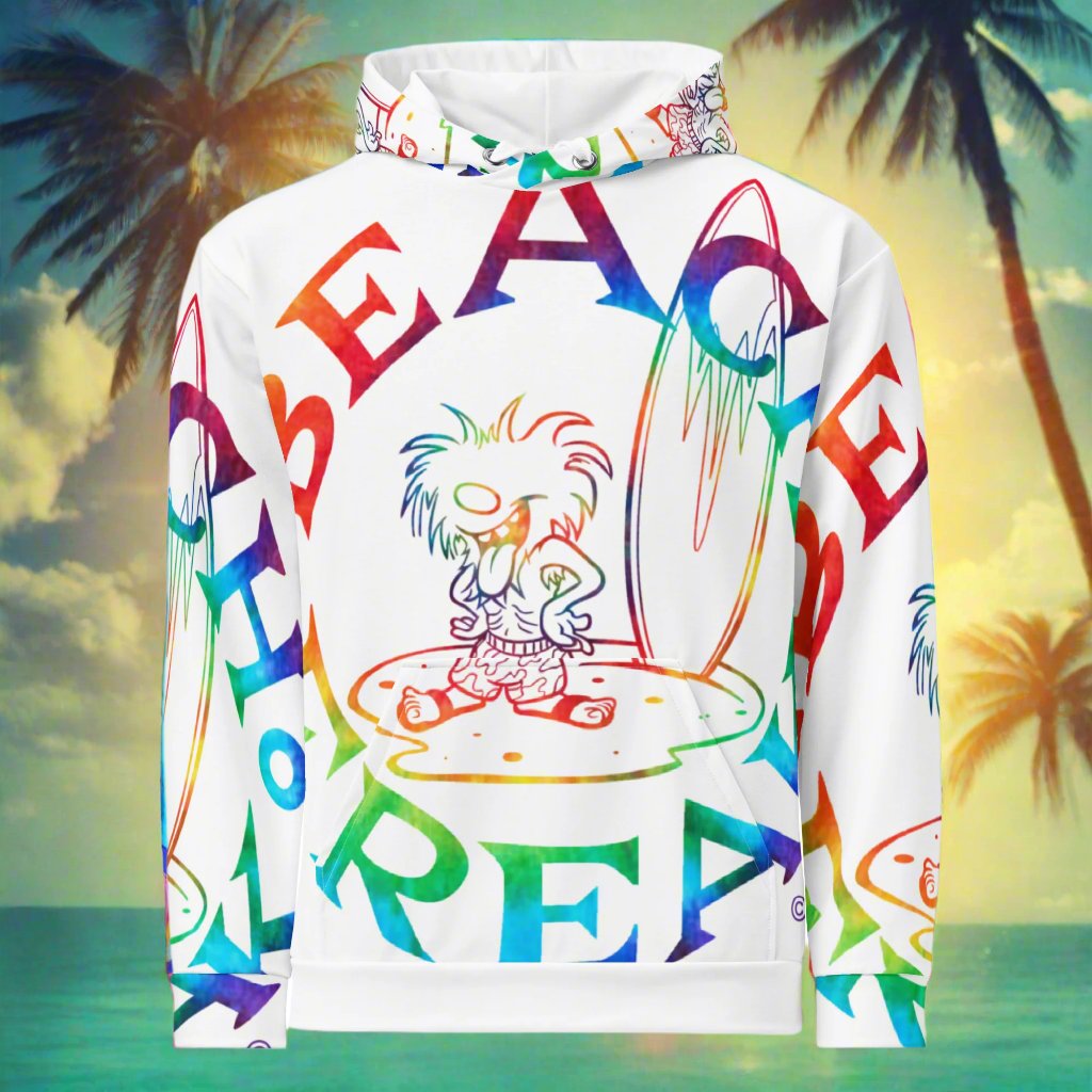 TIE-DYE BEACH FREAK© SPLASH'D© Hoodie