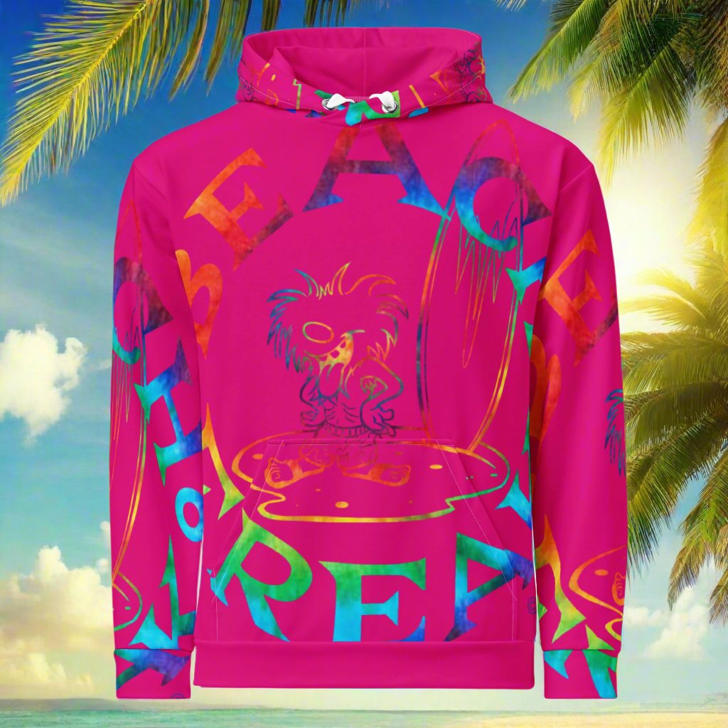 TIE-DYE BEACH FREAK© SPLASH'D© Hoodie