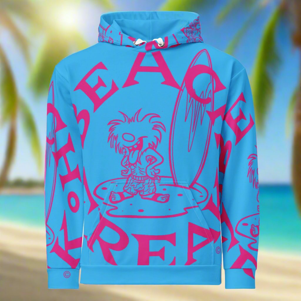 PINK BEACH FREAK© SPLASH'D© Hoodie