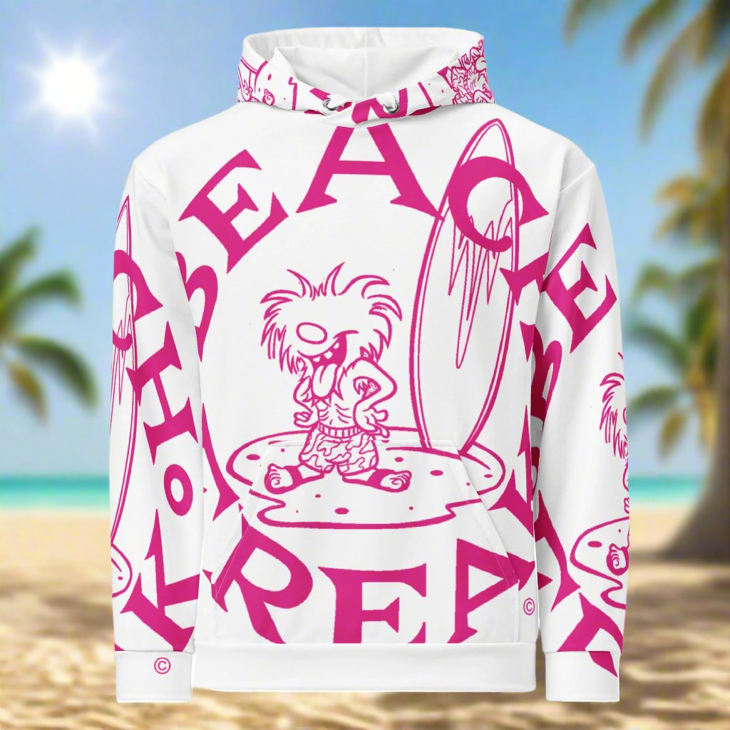 PINK BEACH FREAK© SPLASH'D© Hoodie