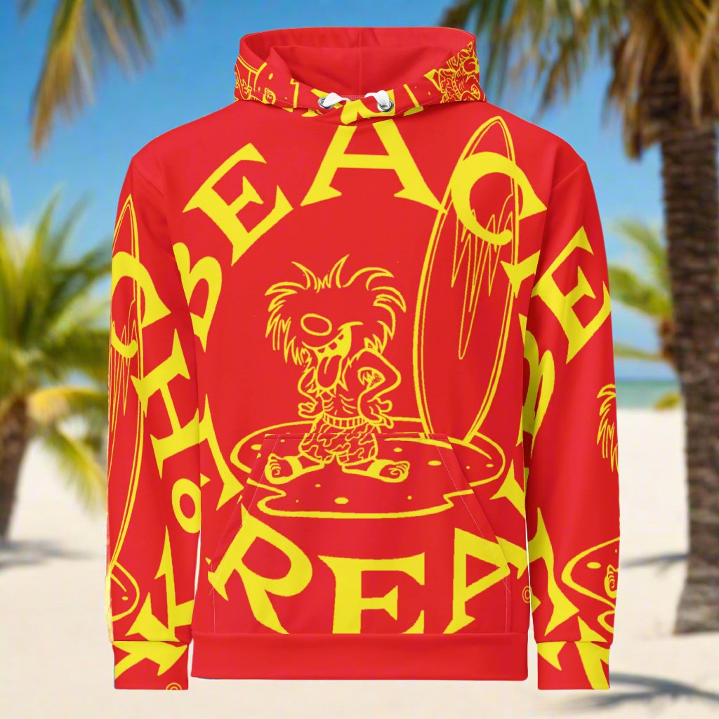 YELLOW BEACH FREAK© SPLASH'D© Hoodie