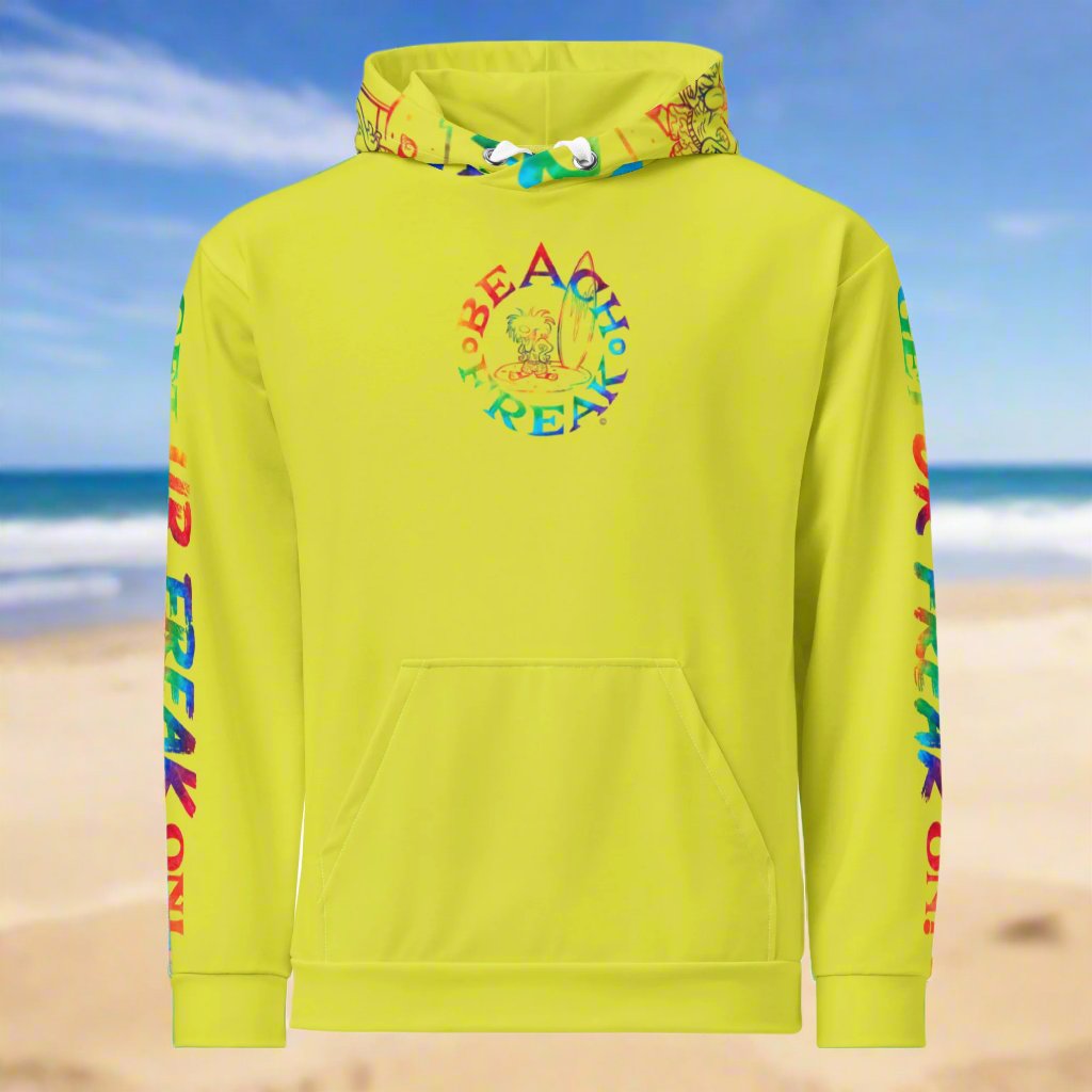 TIE-DYE BEACH FREAK© TRADITIONAL PULLOVER HOODIE