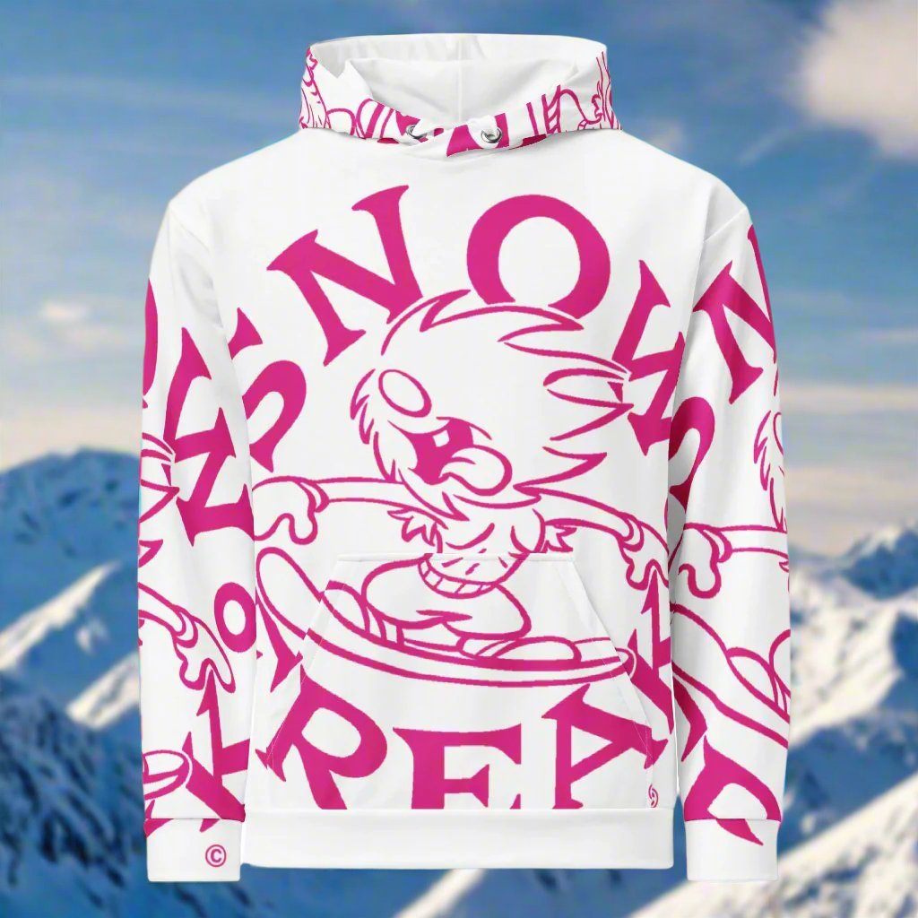 PINK SNOW FREAK© SPLASH'D© Hoodie