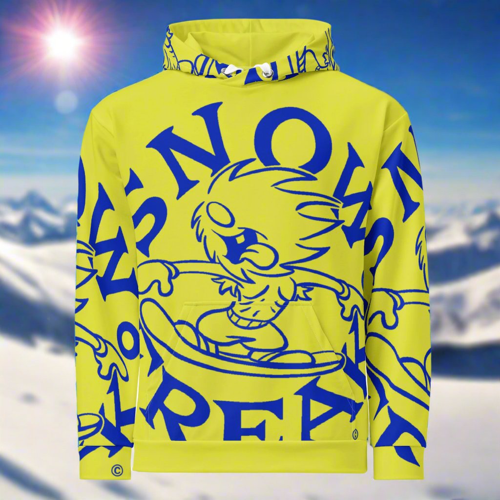 BLUE FREAK SPLASH'D© Hoodie