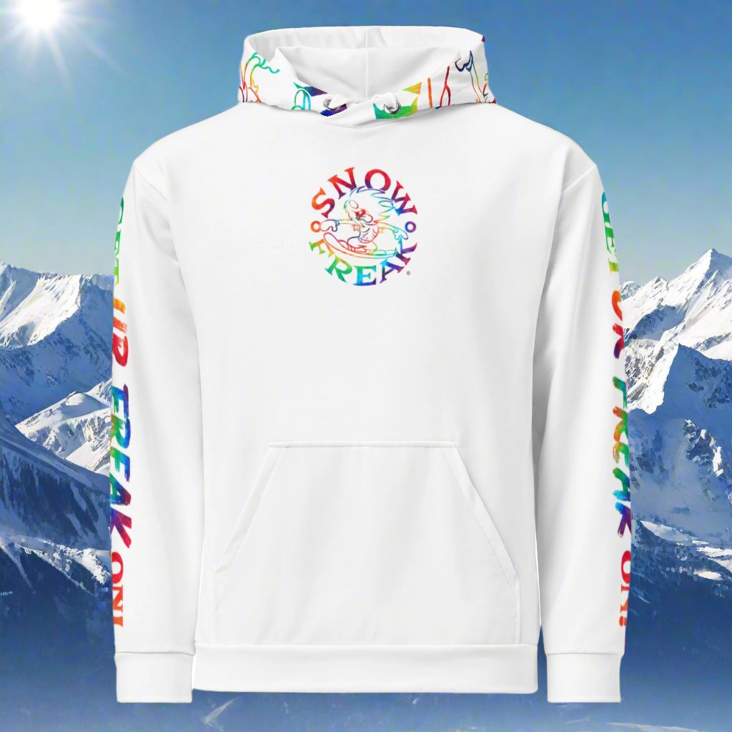 TIE-DYE SNOW FREAK© TRADITIONAL HOODIE