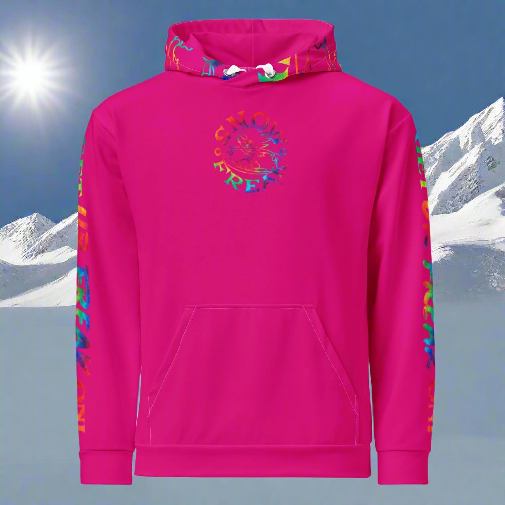 TIE-DYE SNOW FREAK© TRADITIONAL HOODIE