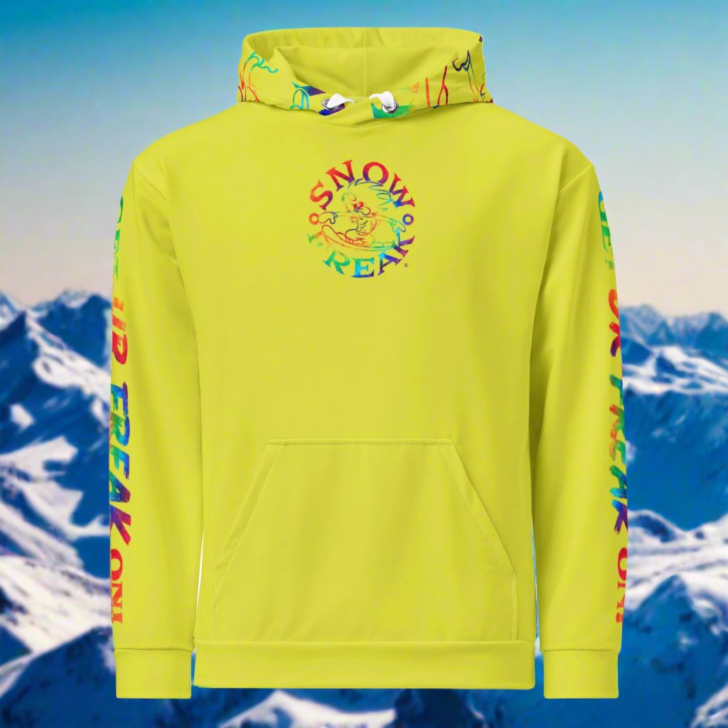 TIE-DYE SNOW FREAK© TRADITIONAL HOODIE