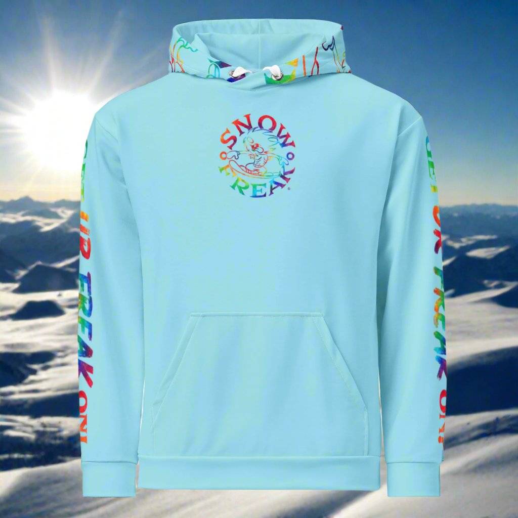 TIE-DYE SNOW FREAK© TRADITIONAL HOODIE
