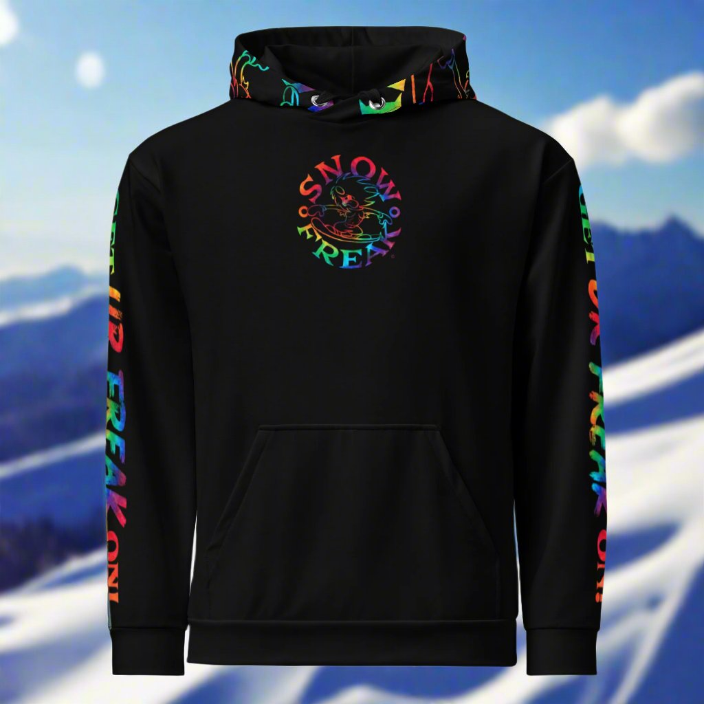 TIE-DYE SNOW FREAK© TRADITIONAL HOODIE
