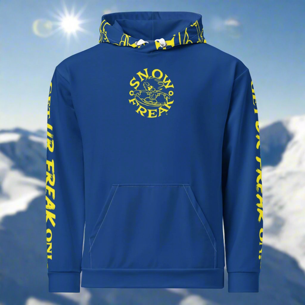 YELLOW SNOW FREAK© TRADITIONAL HOODIE