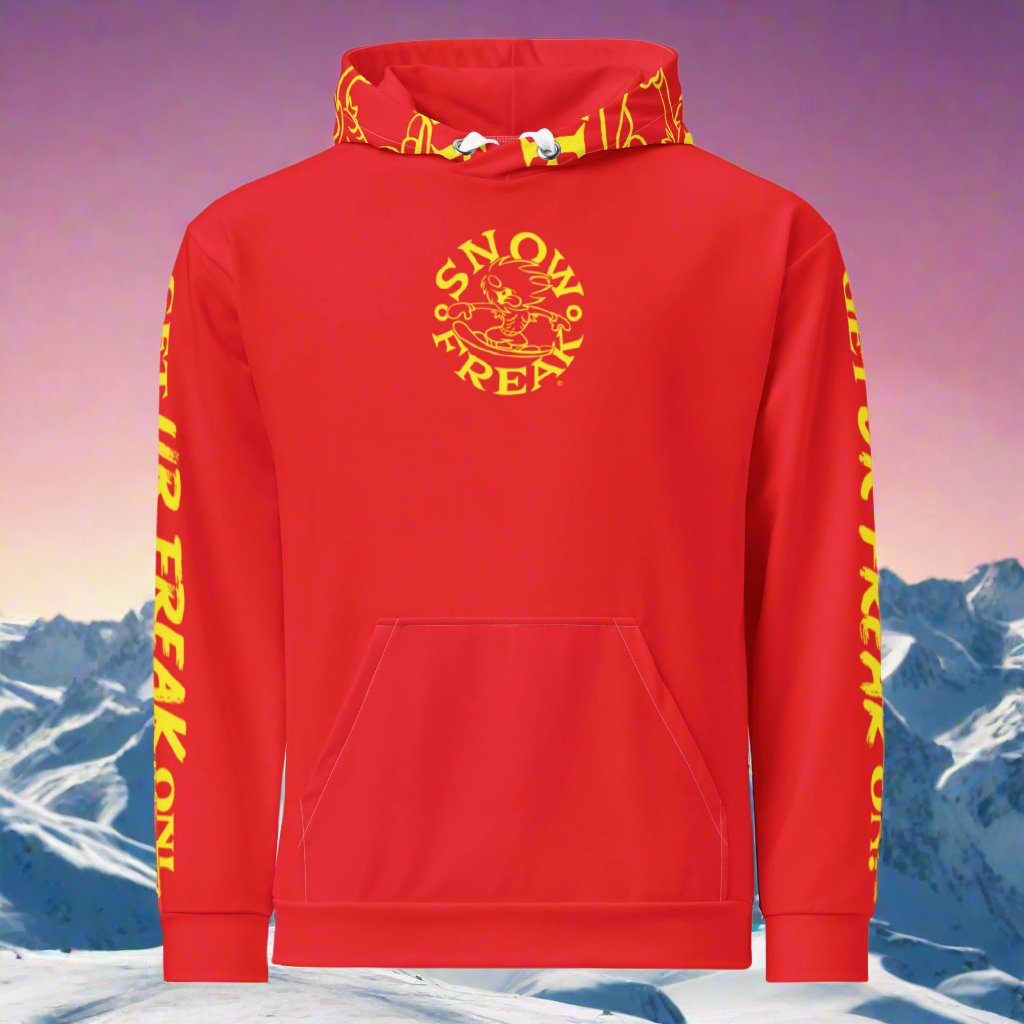 YELLOW SNOW FREAK© TRADITIONAL HOODIE
