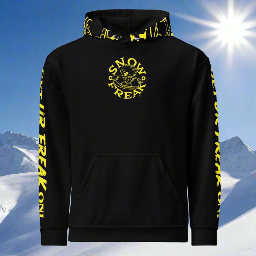YELLOW SNOW FREAK© TRADITIONAL HOODIE