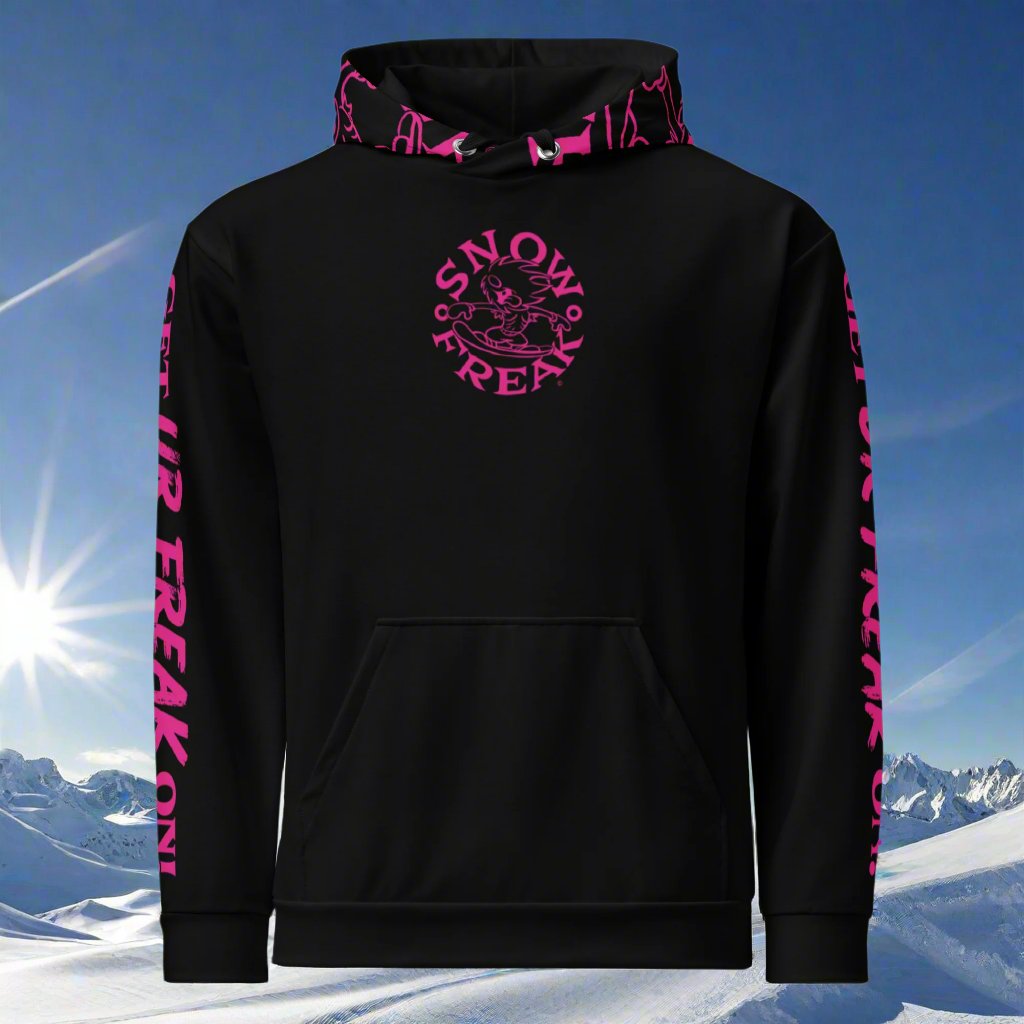 PINK SNOW FREAK© TRADITIONAL HOODIE