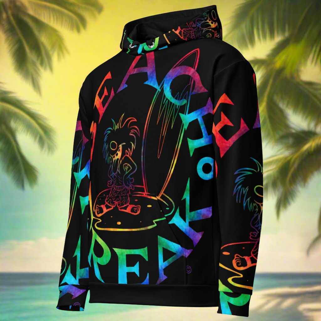 TIE-DYE BEACH FREAK© SPLASH'D© Hoodie