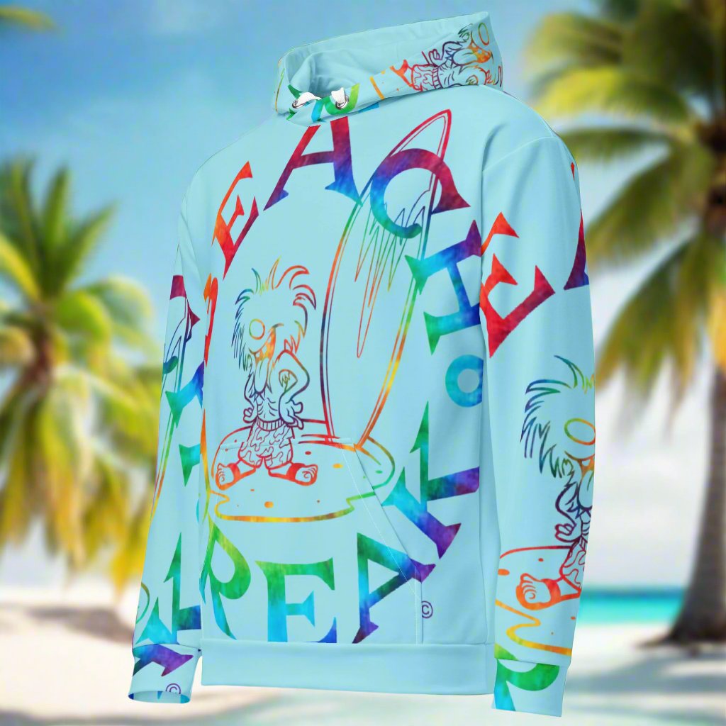 TIE-DYE BEACH FREAK© SPLASH'D© Hoodie