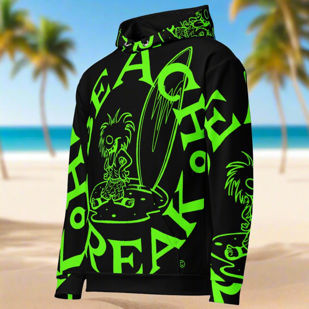 LIME BEACH FREAK© SPLASH'D© Hoodie
