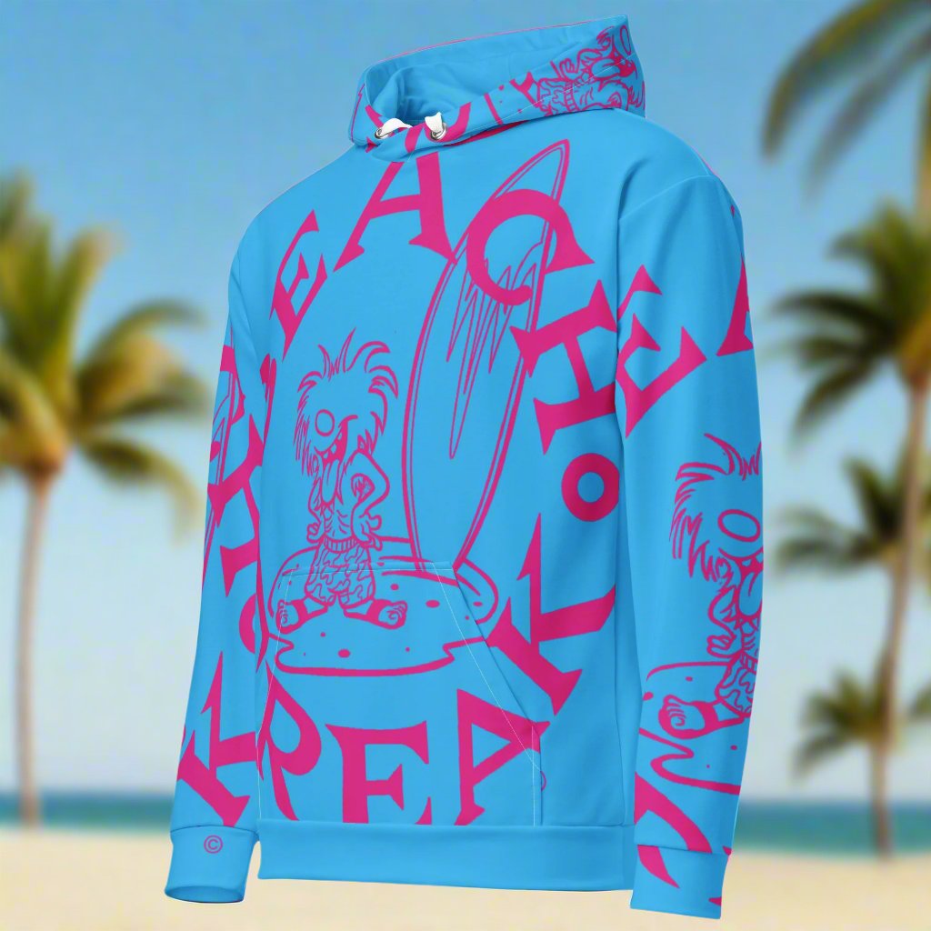 PINK BEACH FREAK© SPLASH'D© Hoodie
