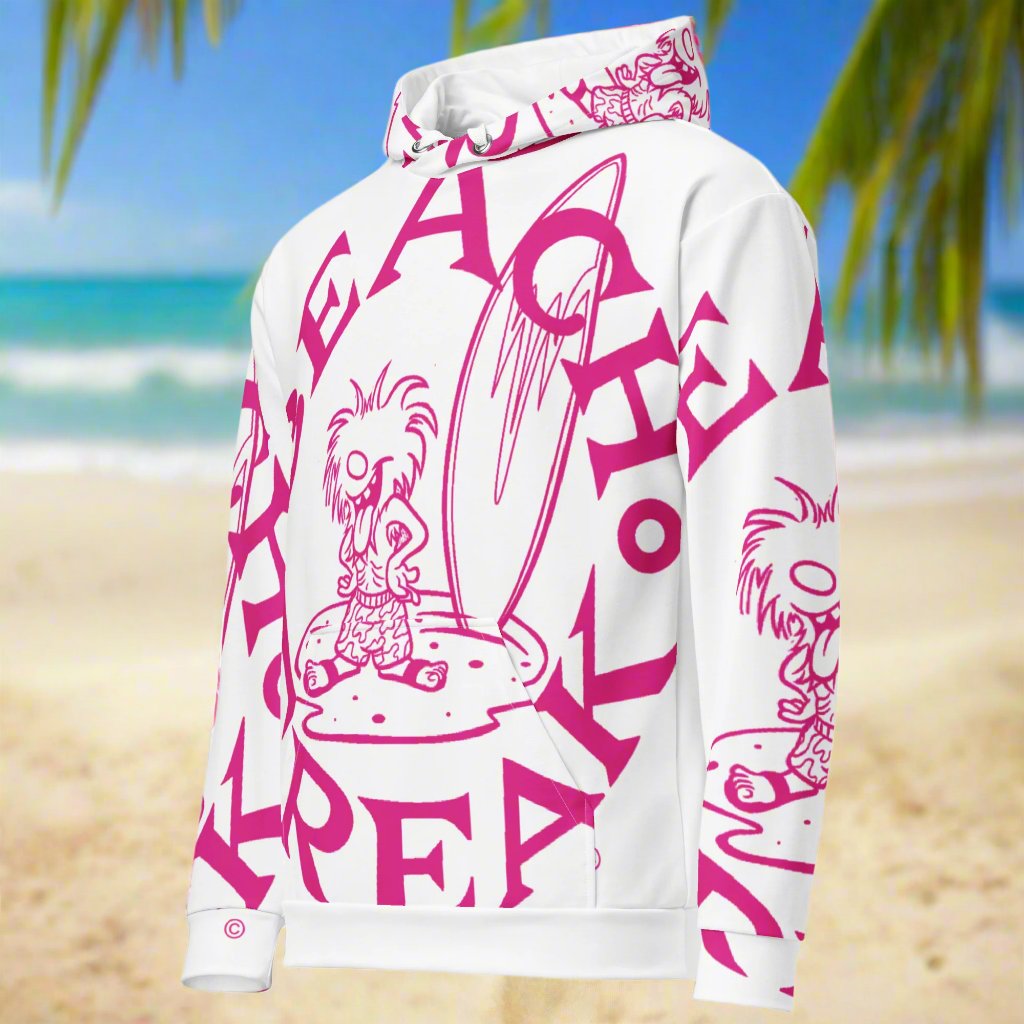 PINK BEACH FREAK© SPLASH'D© Hoodie
