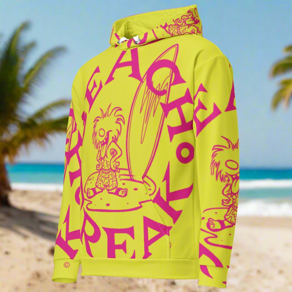 PINK BEACH FREAK© SPLASH'D© Hoodie