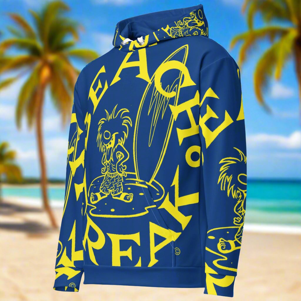 YELLOW BEACH FREAK© SPLASH'D© Hoodie