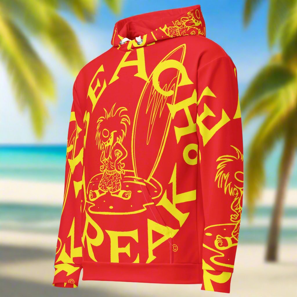 YELLOW BEACH FREAK© SPLASH'D© Hoodie