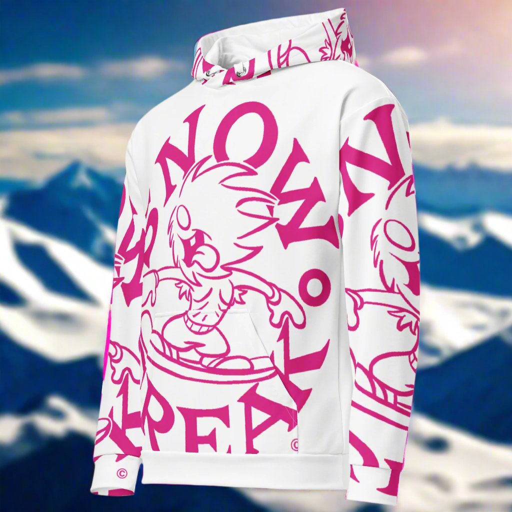 PINK SNOW FREAK© SPLASH'D© Hoodie