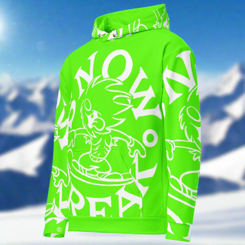 WHITE SNOW FREAK© SPLASH'D© Hoodie
