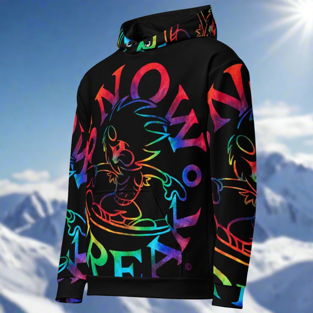 TIE-DYE SNOW FREAK© SPLASH'D© Hoodie
