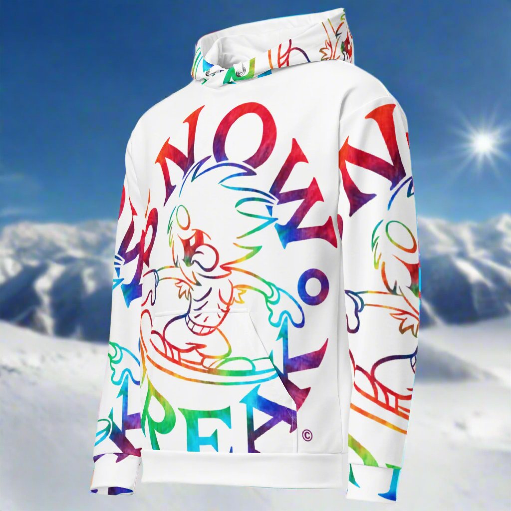 TIE-DYE SNOW FREAK© SPLASH'D© Hoodie