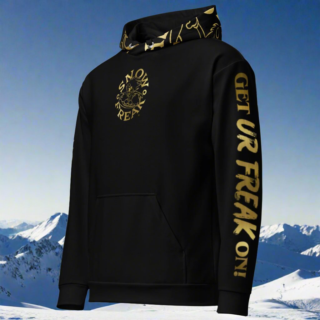 GOLD SNOW FREAK© TRADITIONAL HOODIE