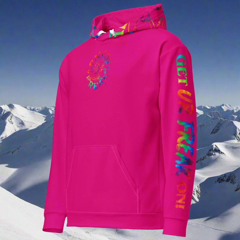 TIE-DYE SNOW FREAK© TRADITIONAL HOODIE