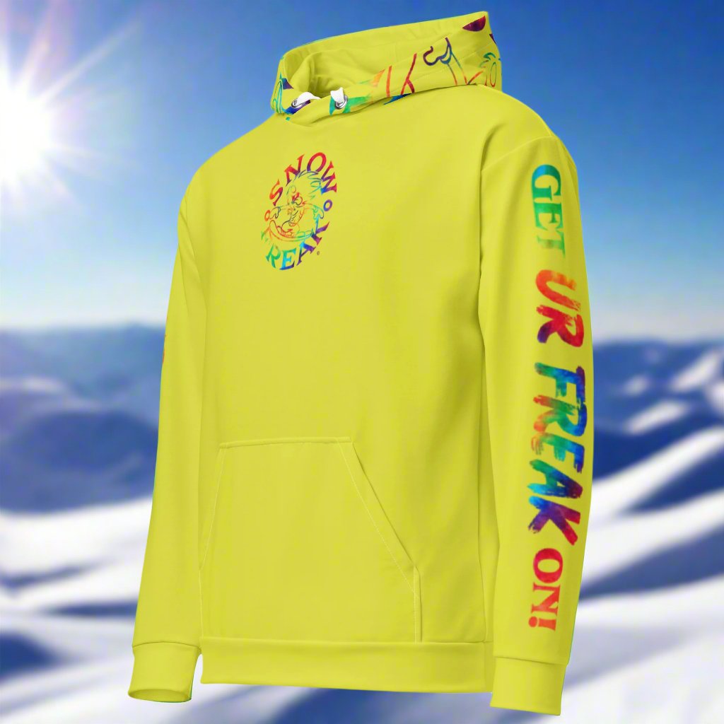 TIE-DYE SNOW FREAK© TRADITIONAL HOODIE