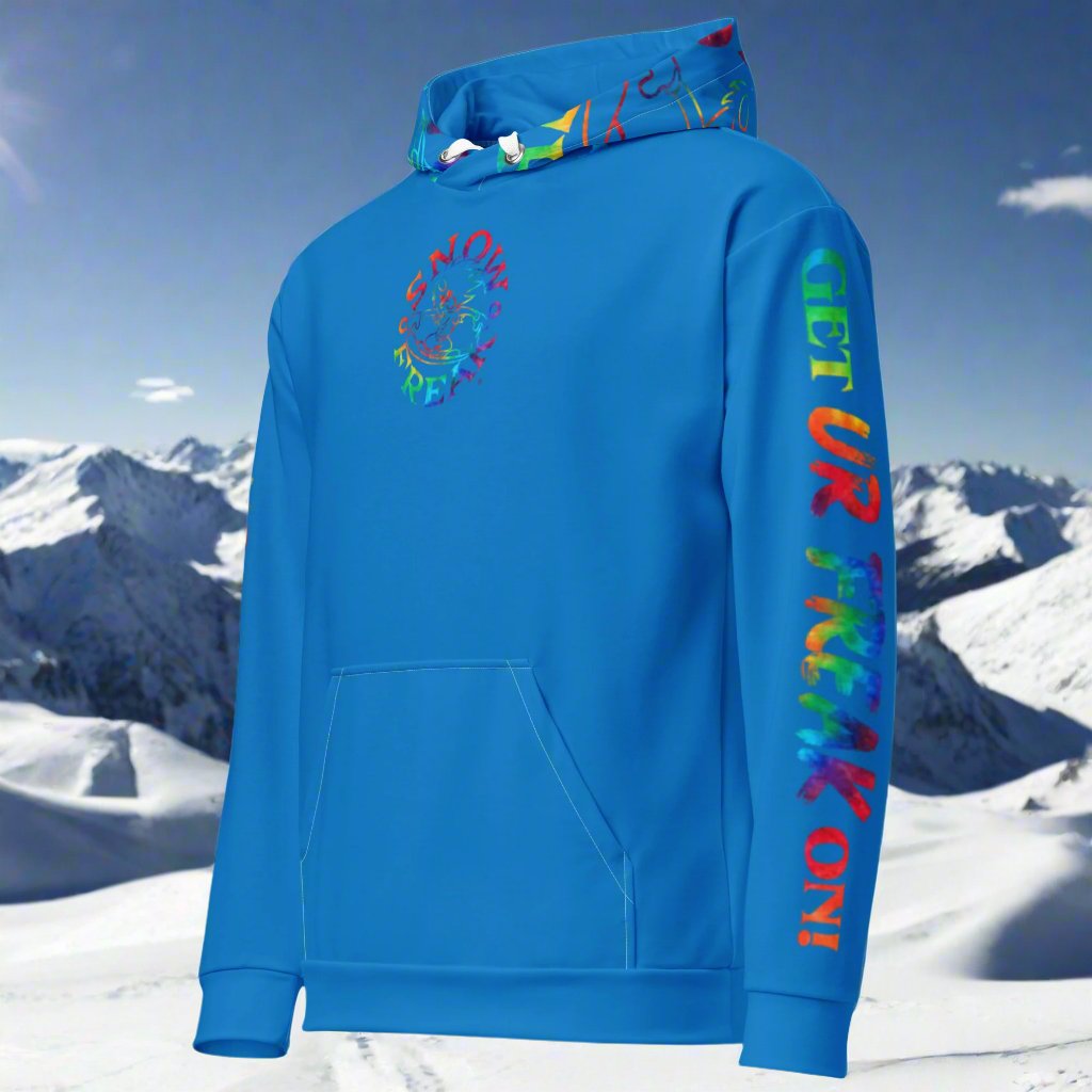 TIE-DYE SNOW FREAK© TRADITIONAL HOODIE