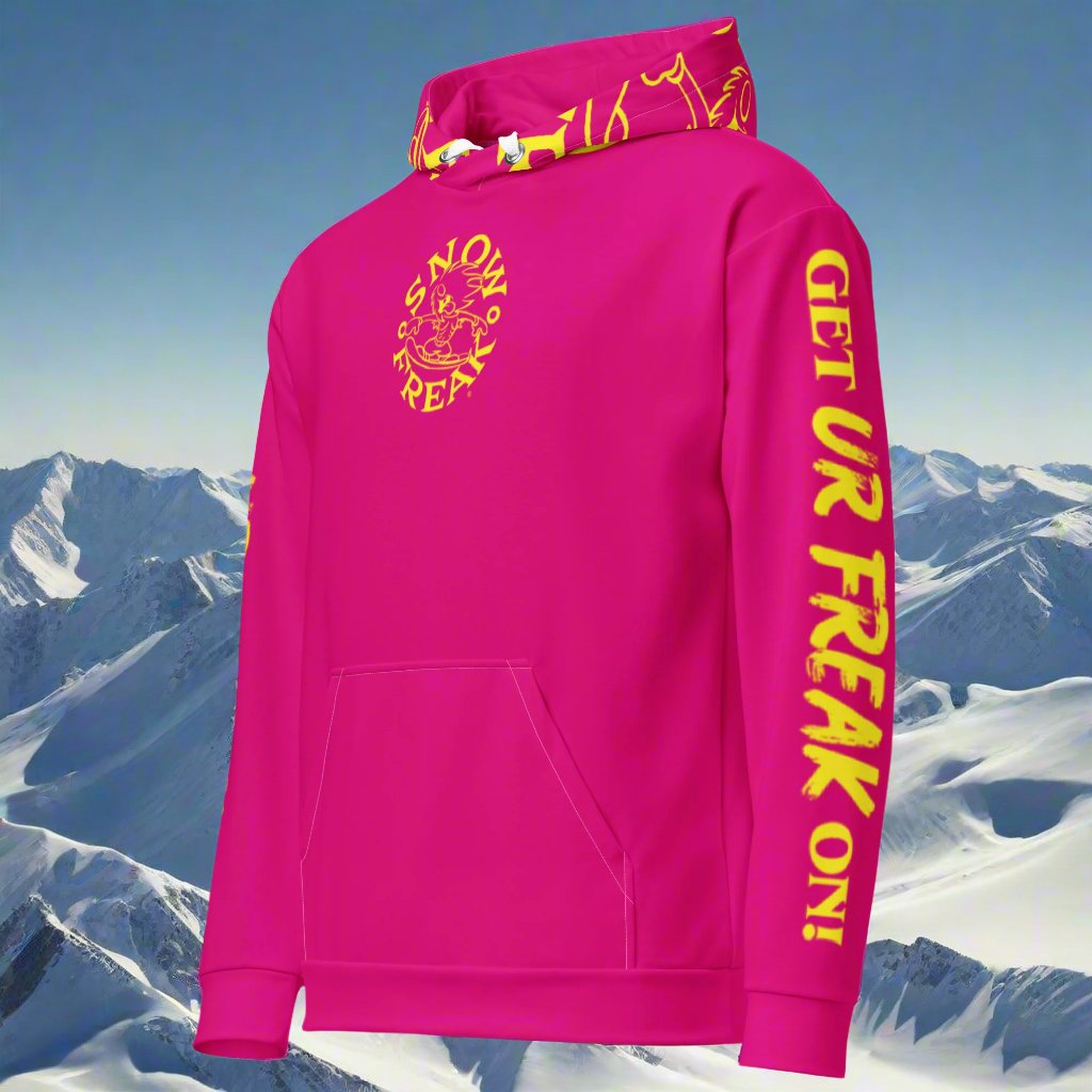 YELLOW SNOW FREAK© TRADITIONAL HOODIE